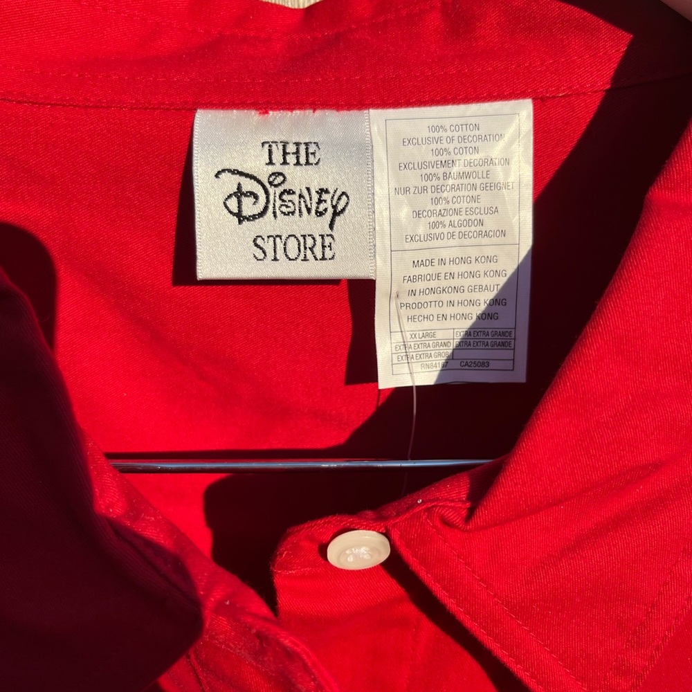 BRAND NEW WITH TAG! 90s Winnie The Pooh and Friends a Embroidered Button Up Top - Picture 3 of 4